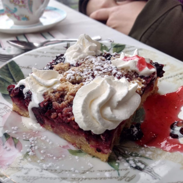 Té + 1 porc. de CRUMBLE